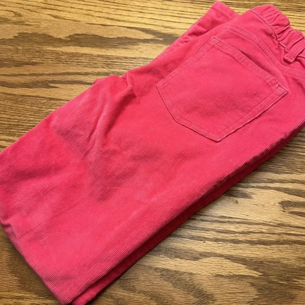 J Crew Crewcuts girls pink corduroy pants size 12 NWT